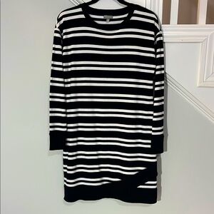 Talbots Monochrome Striped Knit‎ Top